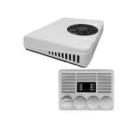 The Top Of The 12v Air Conditioner Is Installed with An Integrated RV Air Conditioner, and The Design Of a High-efficiency Dual-rotor Compressor