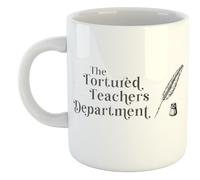 The Tortured Teacher's Department | Novelty Gift Idea Cup Tea Coffee | 11oz White Mug