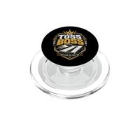 The Toss Boss Funny Cornhole Bean Bag Game PopSockets PopGrip for MagSafe