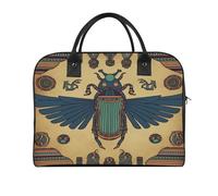 The Tote Bag Fashion Travel Bags Portable Egyptian Scarab Printing Handbags For Travel, Work, Style, One Size