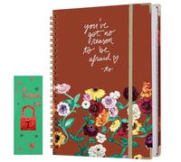 The Tour Composition Notebook, 100 Sheets Ruled Paper Composition Notebooks, Best Gift for Fans, Birthday Gifts for Women,Graduation Gift,Birthday Gift,Back to School Supplies,Retirement Gift, Brown