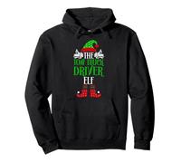 The Tow Truck Driver Elf - Towing Driver Wrecker Christmas Pullover Hoodie