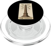 The Tower Obelisk Ancient Egyptian Tarot Card PopSockets PopGrip for MagSafe