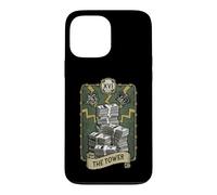 The Tower Tarot Card Dollar Money Astrology Case for iPhone 13 Pro Max