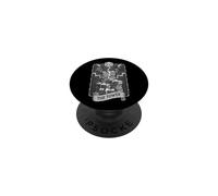 The Tower Tarot Card Dollar Money Dark Astrology PopSockets Adhesive PopGrip