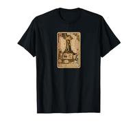 The Tower Tarot Card Scrapbook Design T-Shirt