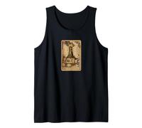 The Tower Tarot Card Scrapbook Design Tank Top