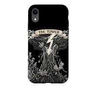 The Tower XVI Tarot Card Gothic Occult Halloween Case for iPhone XR