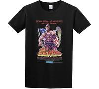 The Toxic Avenger Movie Poster T-Shirt Graphic Tee for Mens Shirt Black M