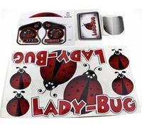 The Toy Restore Fits Little Tikes 30th Anniversary Ladybug Decals Cozy Coupe Car Ride-on