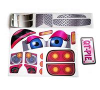 The Toy Restore Replacement Decals fits Little Tikes Cozy Coupe Older Truck with Eyes QT-Pie Pink