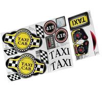 The Toy Restore Replacement Stickers Fits Little Tikes 30th Ann. Taxi Decals Cozy Coupe Full Set