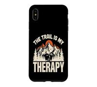 The Trail Is My Therapy Hiking Mountain Adventure Case for iPhone XS Max