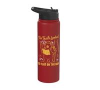 The Trails Looked So Flat On The Map Bear Stainless Steel Insulated Water Bottle