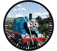 The Train Thomas Wall Clock Large 12" Clear Glass Face Silent Non-Ticking Nice for Gift or Décor E140