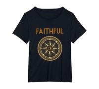 The Traitors Faithful Round Table T-Shirt, Women's Plus, Black, 4X