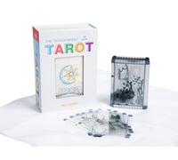 The Transparent Tarot, with Deck and Guidebook Box Set & Card Meanings, Classic Tarot Learning Deck Fortune Telling Game with Meanings on Them for Beginner Tarots Lovers