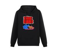 The Trap Door Hoody Mens Retro 80'S Kids Tv Program Animated Cartoon Show Top Men Black