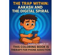 The Trap Within: Aakash and the Digital Spiral: A Mindful Coloring Story About Screen Habits for Children