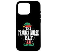 The Trauma Nurse Elf Funny Christmas Matching Family Case for iPhone 16 Pro