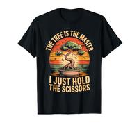 The Tree is The Master I Just Hold The Scissors Bonsai Value Graphic T-Shirt