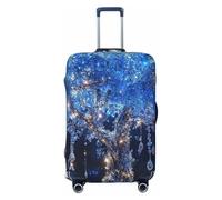 The Tree of Life Carries Diamonds Elastic Travel Luggage Cover Suitcase Protector, Print Suitcase Baggage Cover Anti-Scratch