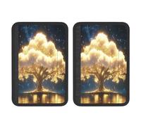 The Tree Of Life Is Luminous Universal Car Accessories Seat Belt Pad For Car Truck,2pcs Seat Belt Covers Soft Comfortable Shoulder Strap Pads