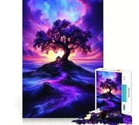 The Tree of Life Jigsaw Puzzles for Teenagers 1000 Pieces Logic Sense Toy Calm Fun Smooth Edge Birthday Gift (50x75cm)