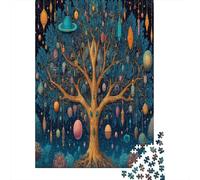 The Tree of Life, Lush And Flourishing,Rätsel Für Erwachsene 38x26cm/1000pcs,Herausforderungsspiele