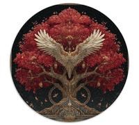 The Tree of Life, with Its Branches And Leaves Flourishing Jigsaw Puzzles Challenge Toy Educational Games Home Decoration for Adults& Teenager Age 14 Years Up 1000pcs (67.5x67.5cm)
