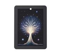 The Tree of Psychic Life Car Air Freshener Hanging, Long Lasting Scented Car Aromatherapy Tablets, Square Fragrance Scented Cards for Vehicles, Bedroom, Wardrobe Black-style