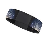 The Tree of Psychic Life Headbands for Women & Men Sports Headband, Fits All Head Sizes, Ultra Absorbent & Non-Slip Sweatband for Running, Yoga, Gym