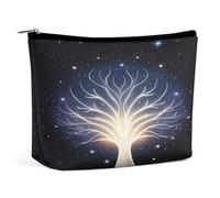 The Tree of Psychic Life Makeup Bag for Women Portable Cosmetic Waterproof Pouch Aesthetic Handheld Travel Work