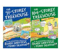 The Treehouse Collection: 2-Book Set by Andy Griffiths & Terry Denton (The 91-Storey Treehouse, The 104-Storey Treehouse)