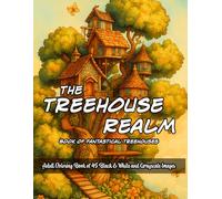 The Treehouse Realm: Adult Coloring Book of Fantastical Treehouses