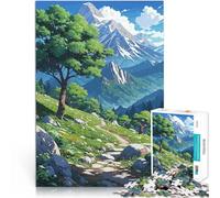 The Trekking Path1000 Piece Jigsaw Puzzle for teenagers Brain intelligence challenge addictive toys Home Art Decor 38x26cm