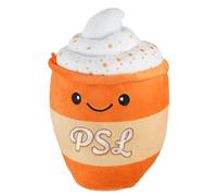 The Trendy Turtle Pumpkin Spice Latte Stuffed Animal 8 Inche Plush Holiday Drink Cup