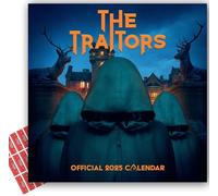 The Triators Calendar 2025 Wall Calendar with FREE Organisational Stickers Included