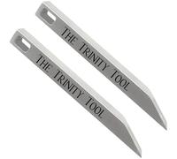 The Trinity Tool Titanium Mini Pry Bar - Mighty Miniature EDC Keychain Prybar and Multitool