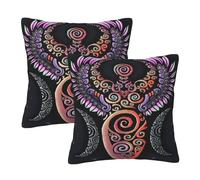 The Triple Moon Goddess Wiccan Pentagram Symbol Set Of 2 Throw Pillow Case Luxury Cushion Case Fashion Pillowcase For Car Decor Garden Office 45X45Cm