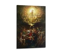 The Triumph of Christianity Over Paganism by Gustave Dore Art Poster Canvas Wall Art Decorative Bedroom Modern Home Print Picture 08x12inch(20x30cm)