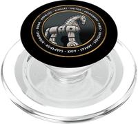 The Trojan War Heroes of the Iliad Greek History PopSockets PopGrip for MagSafe