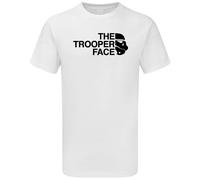 The Trooper Face Mens T-shirt Star Storm Wars Premium Tee Movie Film Top