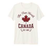 The True North Canada Est. 1867 Maple Leaf Premium T-Shirt