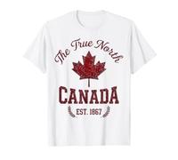 The True North Canada Est. 1867 Maple Leaf T-Shirt