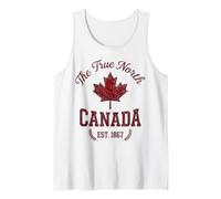 The True North Canada Est. 1867 Maple Leaf Tank Top