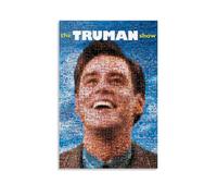 The Truman Show Poster Canvas Oil Painting Canvas Art Poster Home Hanging Painting Bar Art Interior Wall Decoration PosterUnframe-style08x12inch(20x30cm)