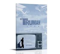 The Truman ShowArt Decoration Painting Waterproof And Stain Resistant, Living Room Study Coffee Shop Wall Painting Free Installation Easy to Clean Preferred Gift Giving OptionFrame-style08x12inch(20x3