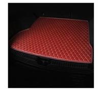 The Trunk Cargo Leather Liner Car Boot Compartment Floor Carpet Mud For Lexus ES 2005-2020 Car Trunk Mat Protector(Red 12)