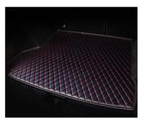 The Trunk Cargo Leather Liner Car Trunk Mat Cargo Compartment For Land For Rover For Discovery For Sport 2016-2020 Car Boot Liners(B Black red)